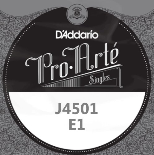 Corde De Guitare Classique D'Addario Pro-Arte J4501 - Première Corde Nylon - Tension Normale