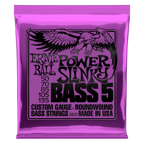 Go to product ERNIE BALL 2821 Bass Slinky (50-135) 5str.