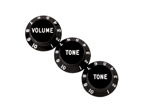 Przejdź do produktu Komplet calowych gałek FENDER 0991365000 (BK)