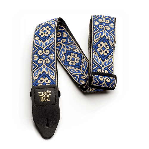 Przejdź do produktu Pasek gitarowy ERNIE BALL Tribal Blue Jacquard