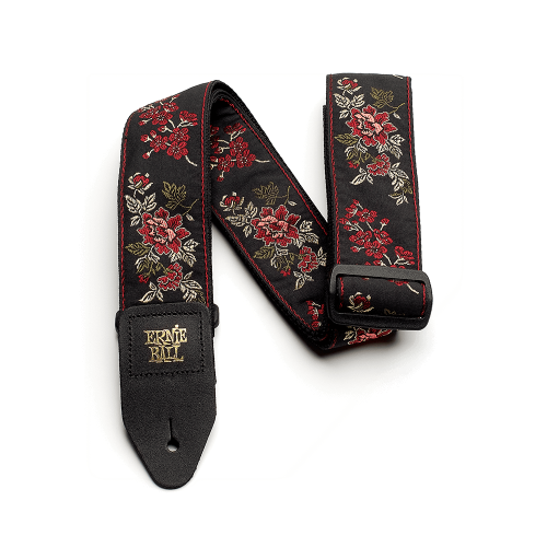 Przejdź do produktu Pasek gitarowy ERNIE BALL Red Rose Jacquard