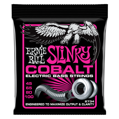 Go to product Struny ERNIE BALL 2734 Slinky Cobalt (45-100)