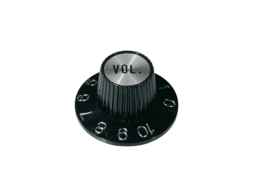 Przejdź do produktu Gałka gitarowa HOSCO KS-260VI Witch Hat Vol (SV)