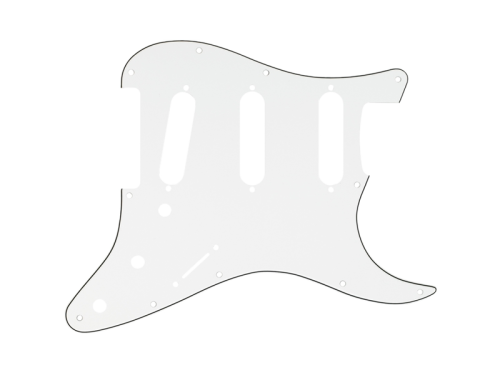 Przejdź do produktu Pickguard SSS FENDER 0991374000 (PCH)