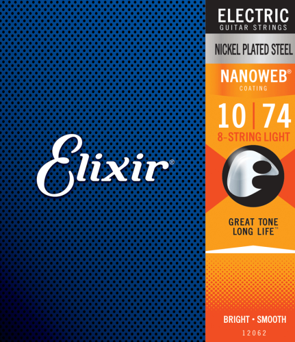 Przejdź do produktu Struny ELIXIR NanoWeb Nickel Plated (10-74) 8str