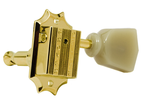 Go to product GROVER Vintage 135 guitar tuners  (GD,3+3)