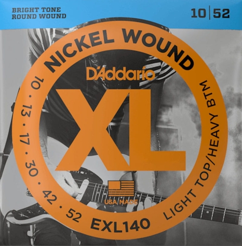 Przejdź do produktu Struny D'ADDARIO XL Nickel Wound EXL140 (10-52)