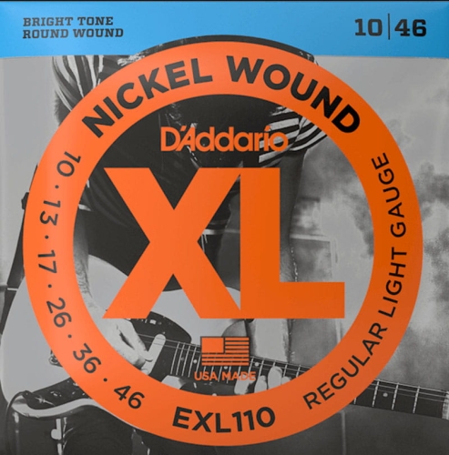 Przejdź do produktu Struny D'ADDARIO XL Nickel Wound EXL110 (10-46)
