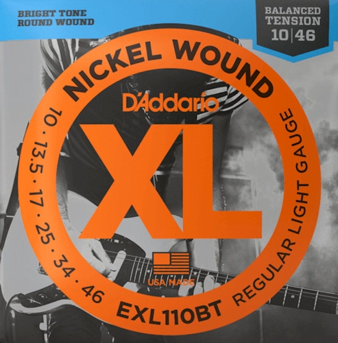Przejdź do produktu Struny D'ADDARIO XL Nickel Wound EXL110BT (10-46)