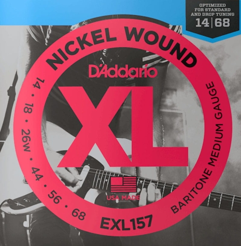 Przejdź do produktu Struny D'ADDARIO XL Nickel Wound EXL157 (14-68)