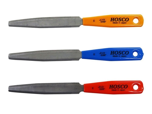 Go to product HOSCO NF3E double edge electric guitar nut file set