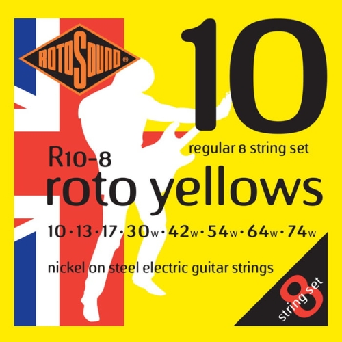 Go to product ROTOSOUND Roto Yellows R10-8 (10-74) 8str.