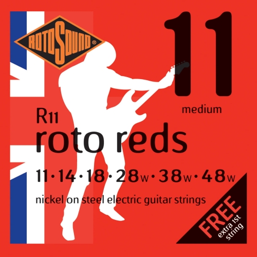 Przejdź do produktu Struny ROTOSOUND R11 Roto Reds (11-48)