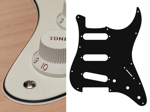 Go to product BOSTON ST-313 SSS guitar pickguard (VW)