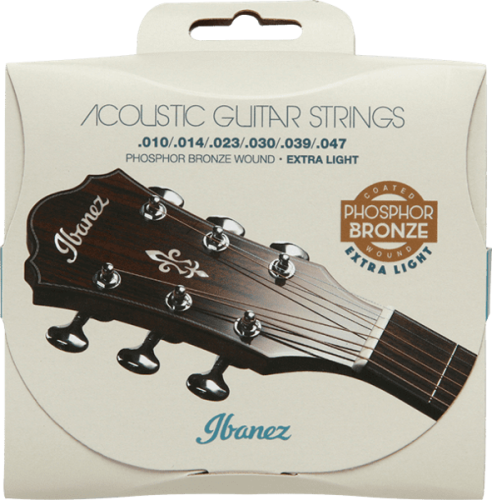 Go to product IBANEZ IACSP61C Phosphor Bronze acoustic guitar strings (10-47)