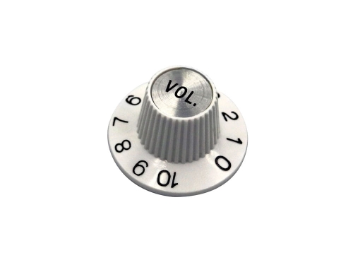 Przejdź do produktu Gałka gitarowa HOSCO KW-260V Witch Hat Vol (SV)