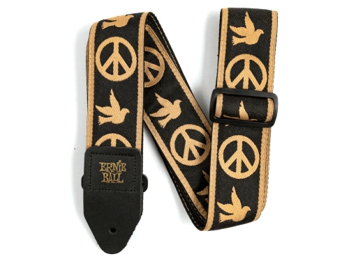Przejdź do produktu Pasek gitarowy ERNIE BALL Peace Love Dove Jacquard