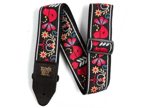 Go to product ERNIE BALL Redbird Rising Jacquard guitar strap