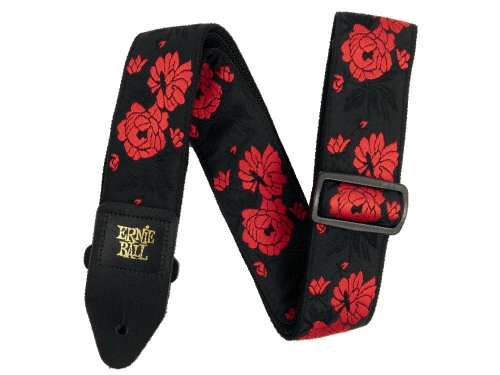Przejdź do produktu Pasek gitarowy ERNIE BALL Tango Rose Jacquard