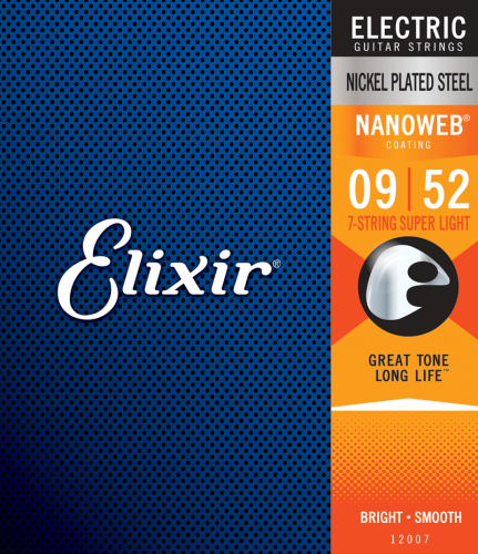 Przejdź do produktu Struny ELIXIR NanoWeb Nickel Plated (9-52) 7str