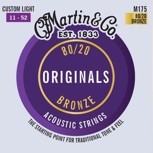 Przejdź do produktu Struny MARTIN Originals Bronze M175 (11-52)
