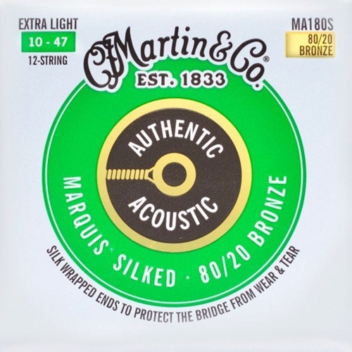 Przejdź do produktu Struny MARTIN Marquis Bronze MA180S (10-47) 12str.