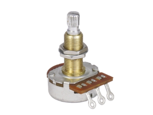 Go to product VPARTS Pro guitar pot CT 500K linear (long shaft)