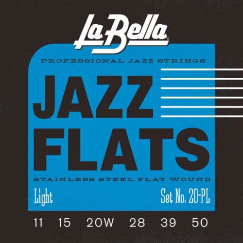 Przejdź do produktu Struny LA BELLA 20PL Jazz Flats (11-50)
