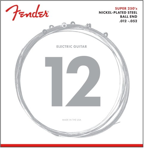 Przejdź do produktu Struny FENDER Super 250H Nickel-Plated (12-52)