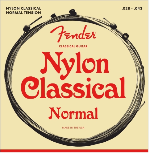 Przejdź do produktu Struny FENDER Nylon Classical Ball End Normal