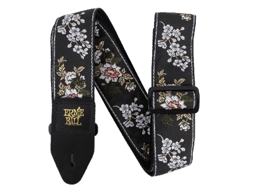Go to product ERNIE BALL White Blossom Jacquard Guitar Strap