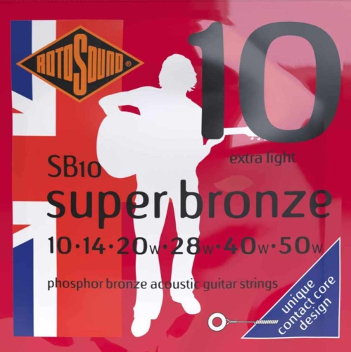 Go to product ROTOSOUND SB10 Super Bronze (10-50)