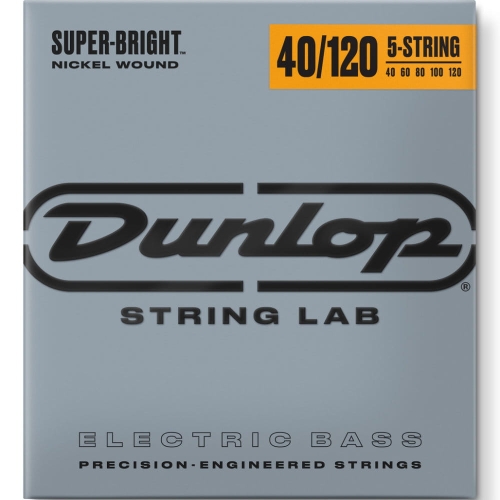 Go to product DUNLOP Super Bright Nickel (40-120) 5str