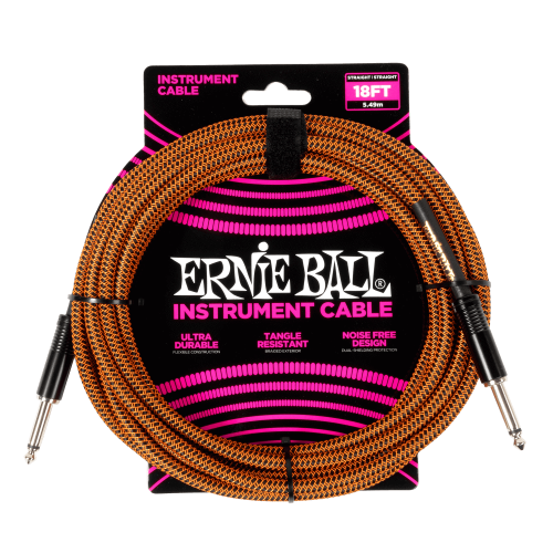 Przejdź do produktu Kabel gitarowy ERNIE BALL 6469 (5,49m)