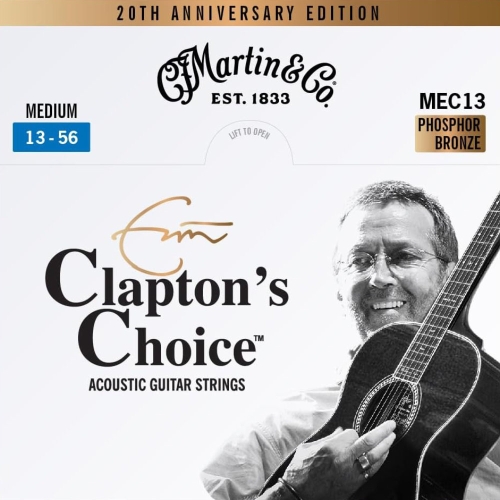 Go to product MARTIN MEC13LTD20 Clapton's Choice acoustic guitar strings  (13-56)