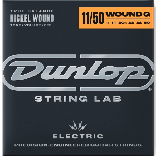 Przejdź do produktu Struny DUNLOP Nickel Plated Steel (11-50) Wound G