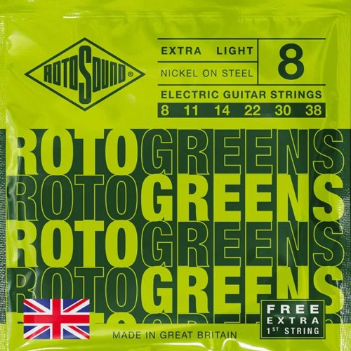 Przejdź do produktu Struny ROTOSOUND Roto Greens R8 (8-38)