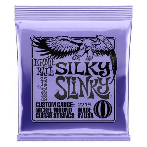 Przejdź do produktu Struny ERNIE BALL 2219 Silky Slinky (9,5-48)