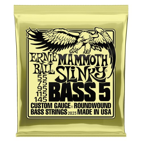 Przejdź do produktu Struny ERNIE BALL 2823 Bass Slinky (55-145) 5str
