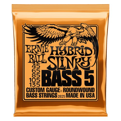 Przejdź do produktu Struny ERNIE BALL 2825 Bass Slinky (45-135) 5str