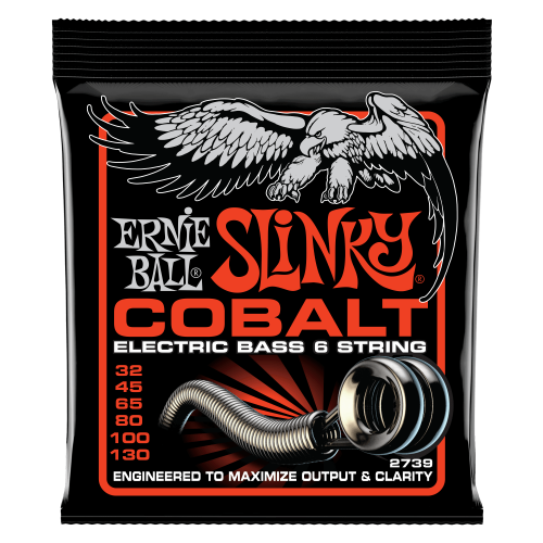 Go to product ERNIE BALL 2739 Slinky Cobalt (32-130) 6str