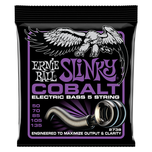 Go to product ERNIE BALL 2738 Slinky Cobalt (50-135) 5str
