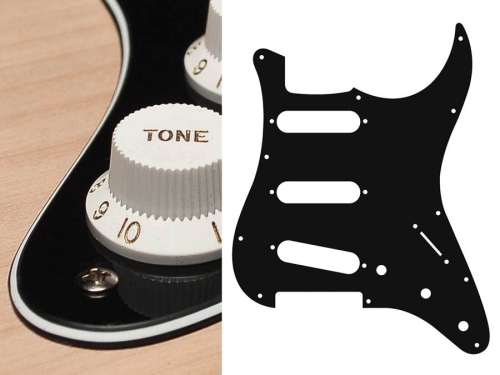 Przejdź do produktu Pickguard SSS BOSTON ST-313 (BK)