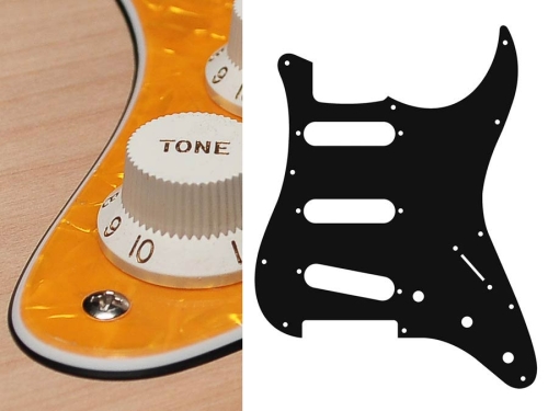 Przejdź do produktu Pickguard SSS BOSTON ST-313 (PY)