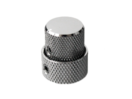 Przejdź do produktu Gałka metalowa podwójna GOTOH VK15T/18T (CR)