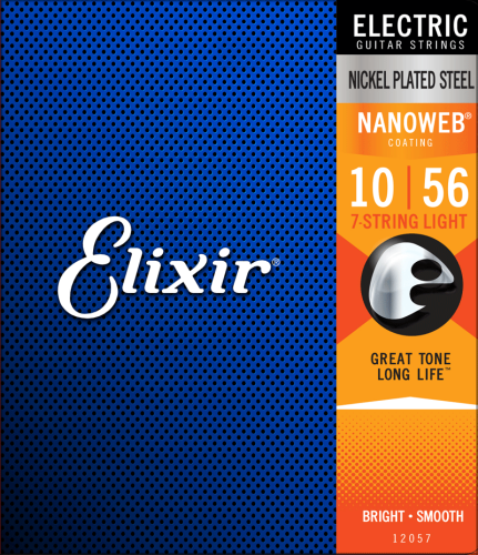 Przejdź do produktu Struny ELIXIR NanoWeb Nickel Plated (10-56) 7str