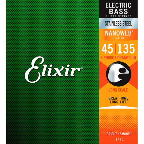 Przejdź do produktu Struny do basu 5str ELIXIR StainlessSteel (45-135)