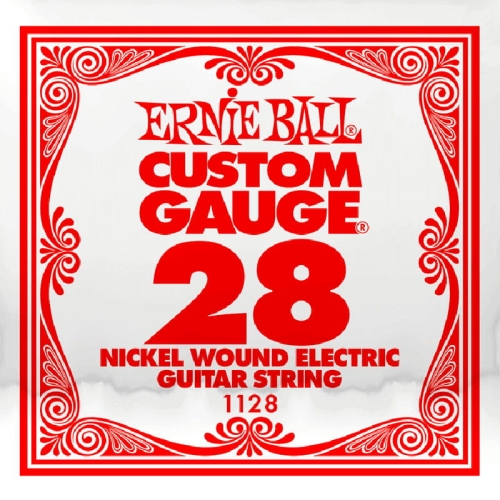Przejdź do produktu Pojedyncza struna z owjką ERNIE BALL Slinky 028w