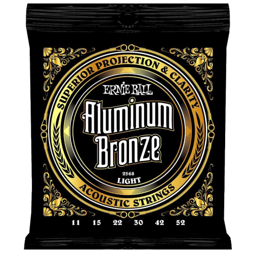 Go to product ERNIE BALL 2568 Aluminum Bronze strings (11-52)