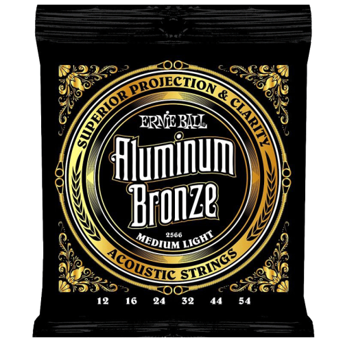 Go to product ERNIE BALL 2566 Aluminum Bronze strings (12-54)